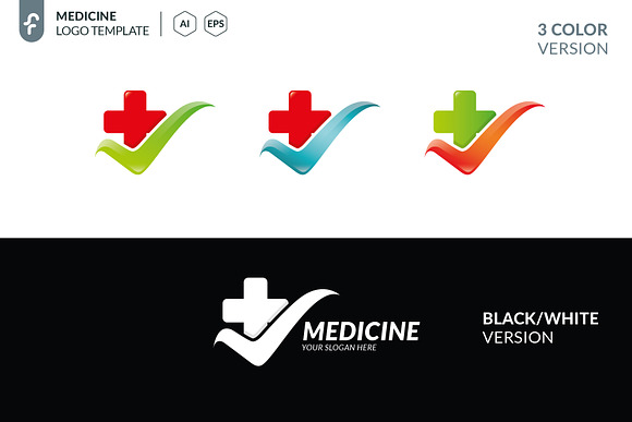 Medicine Logo in Logo Templates - product preview 4