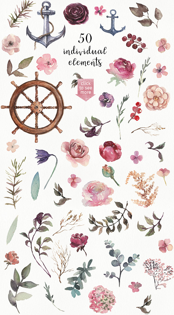 40%OFF Popeye's Dreams Flower Marine in Illustrations - product preview 8