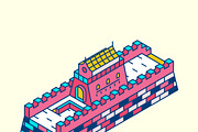 Illustration of The great wall