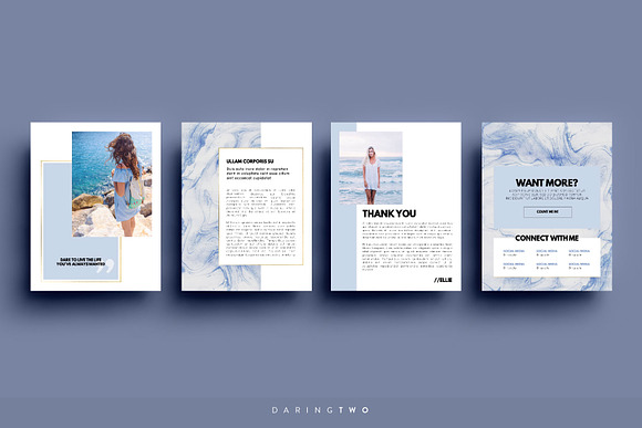 M1 Ebook Template Powerpoint Keynote in Magazine Templates - product preview 4