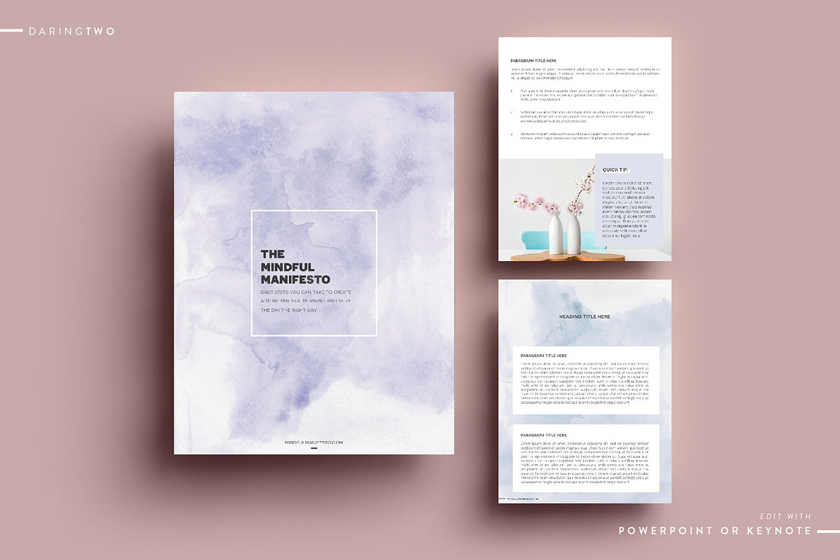 M2 Ebook Template Powerpoint Keynote in Magazine Templates - product preview 8