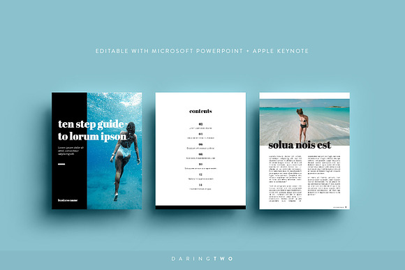T2 Ebook Template Powerpoint Keynote in Magazine Templates - product preview 1