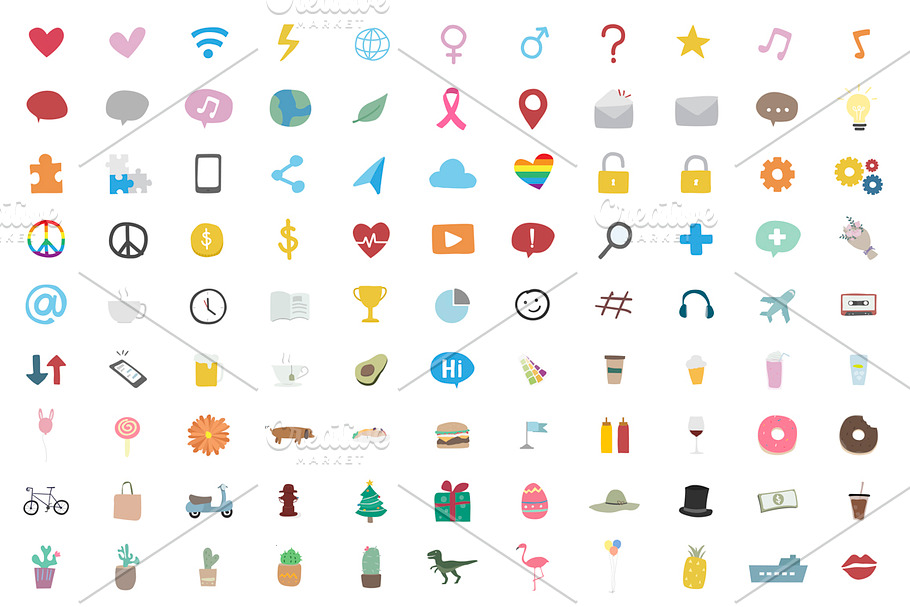 Illustration of icons in Icons - product preview 8