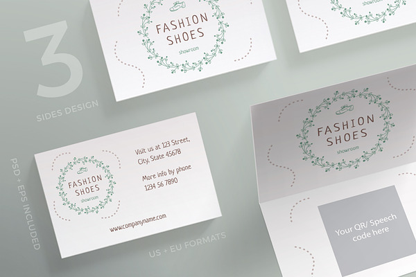 Business Cards | Fashion Shoes