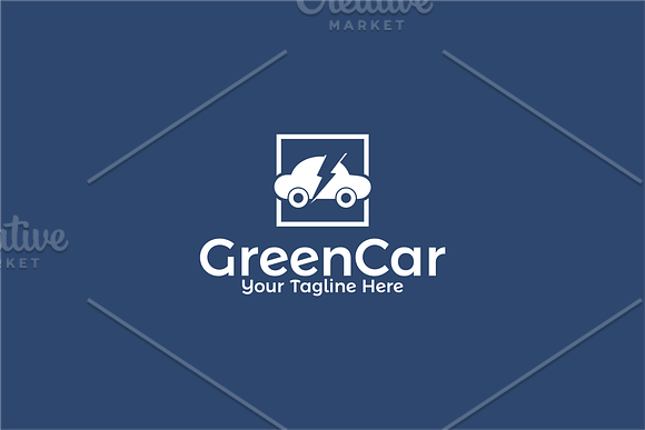 Green Car Logo in Logo Templates - product preview 2