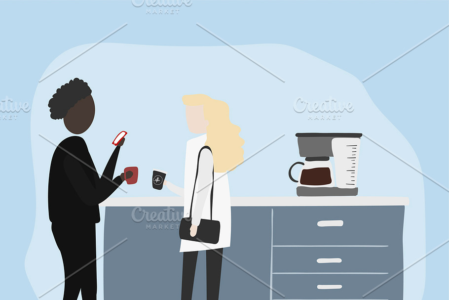 Illustration of business people in Illustrations - product preview 8