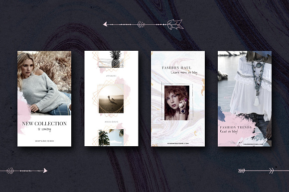 ANIMATED Instagram Stories-Boho chic in Instagram Templates - product preview 1