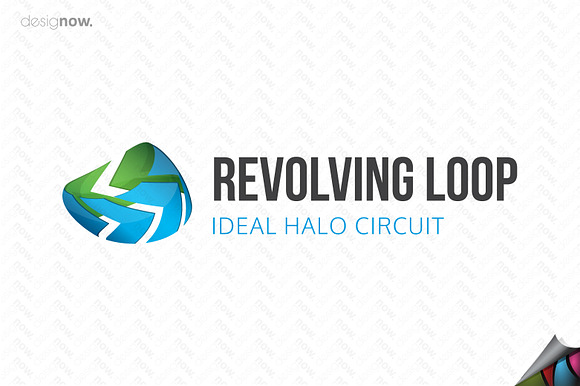 Revolving Loop Logo in Logo Templates - product preview 1