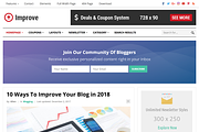 Improve Pro - Blog & Coupon Theme