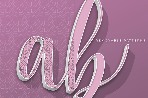 Hers 3D Text Effects in Photoshop Layer Styles - product preview 3