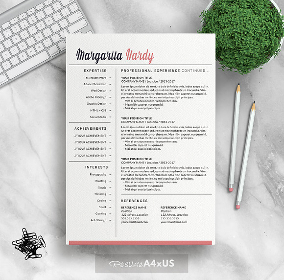 Resume/CV in Resume Templates - product preview 2