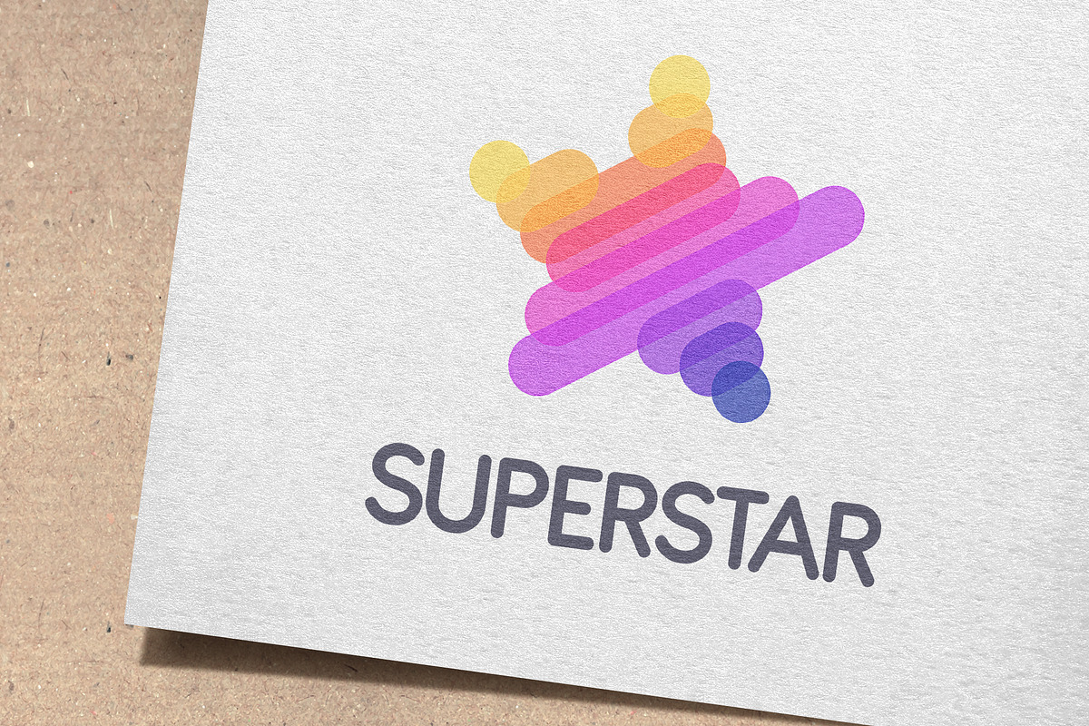SuperStar Logo in Logo Templates - product preview 8