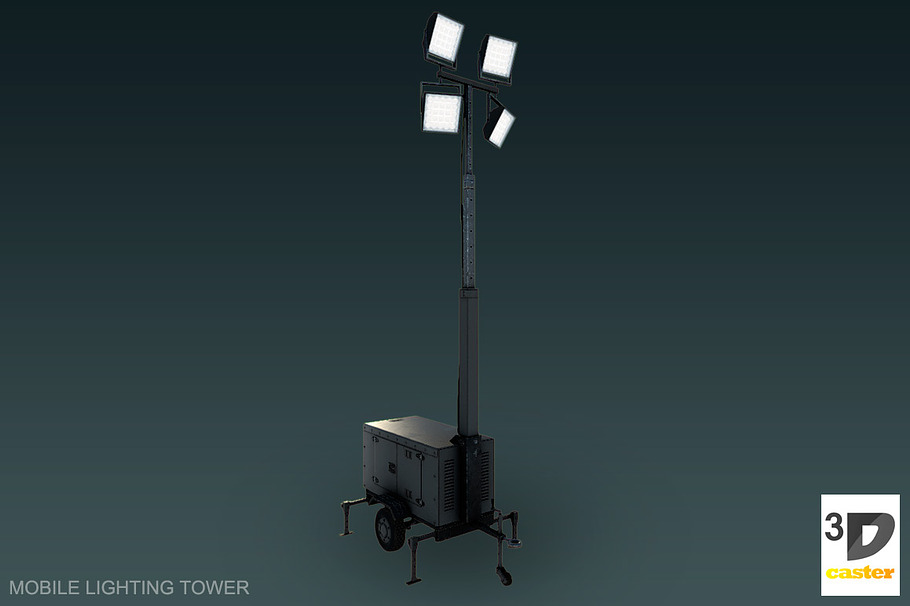 Mobile Lighting Tower in Vehicles - product preview 4