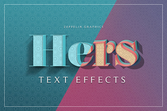 Hers 3D Text Effects in Photoshop Layer Styles - product preview 16