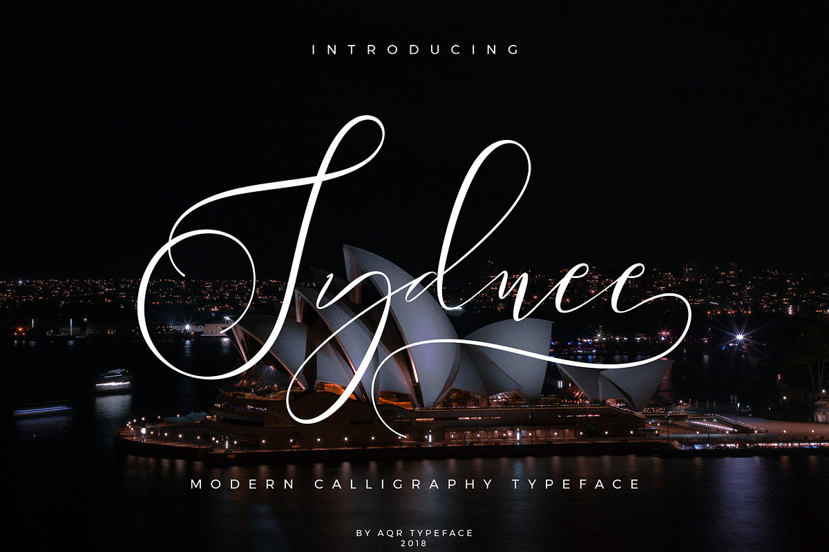 Sydnee Modern Calligraphy Font in Calligraphy Fonts - product preview 8