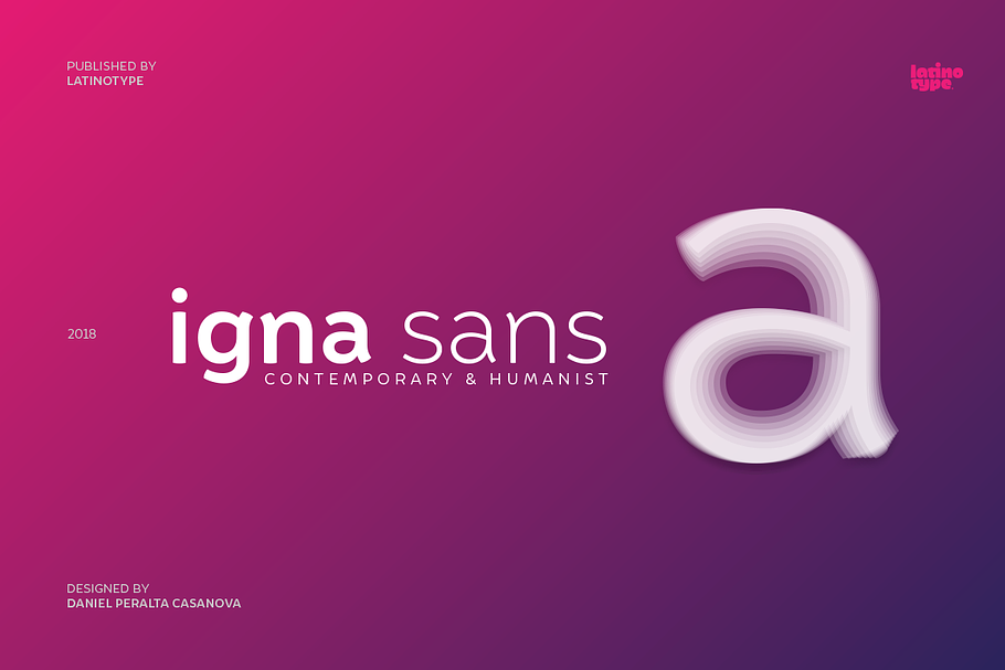 Igna Sans in Sans-Serif Fonts - product preview 8