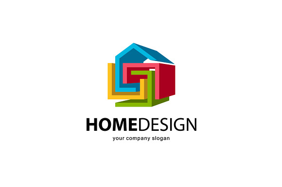 Home Design Logo in Logo Templates - product preview 3