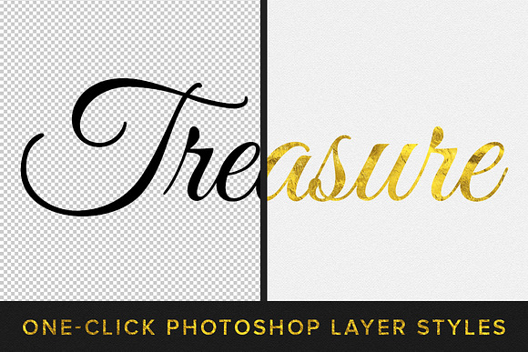 Gold Fold - Gold Foil Stamp Toolkit in Photoshop Layer Styles - product preview 3