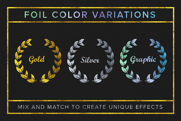 Gold Fold - Gold Foil Stamp Toolkit in Photoshop Layer Styles - product preview 4