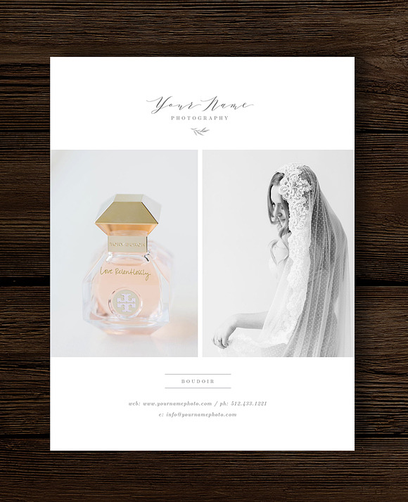 Boudoir Photographer Magazine Guide in Magazine Templates - product preview 1