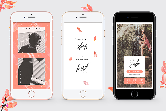 Instagram Stories - Lovely Blush Ed. in Instagram Templates - product preview 7