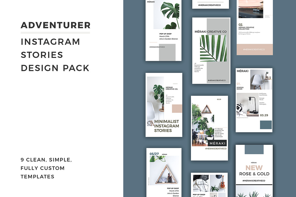 Adventurer Instagram Stories Pack in Instagram Templates - product preview 8