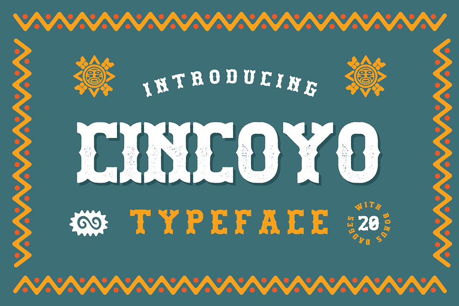 Cincoyo  in Display Fonts - product preview 8