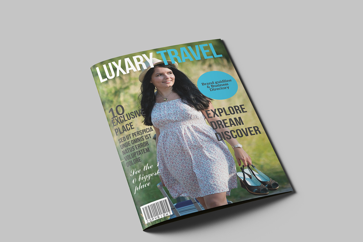 Magazine Cover in Magazine Templates - product preview 8