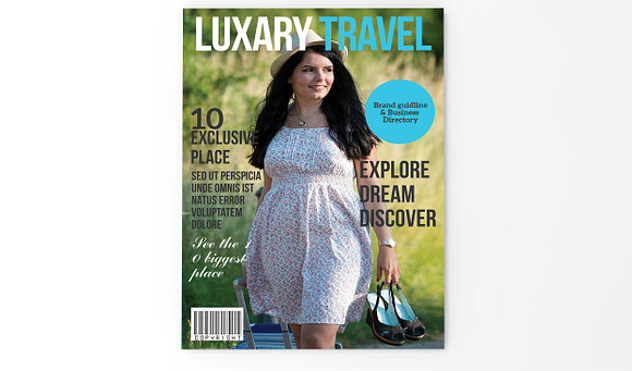 Magazine Cover in Magazine Templates - product preview 2