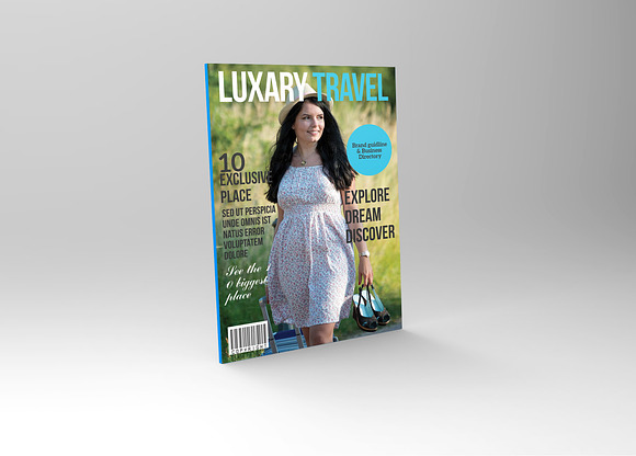 Magazine Cover in Magazine Templates - product preview 3