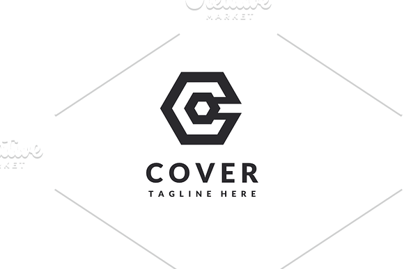 Cover - Letter C Logo in Logo Templates - product preview 2