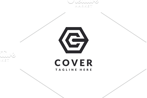 Cover - Letter C Logo in Logo Templates - product preview 2