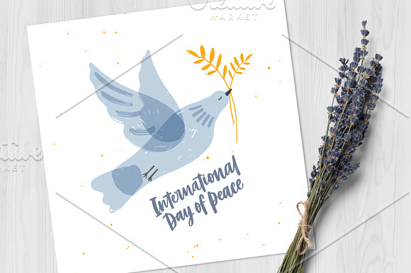 International Day of Peace in Illustrations - product preview 2