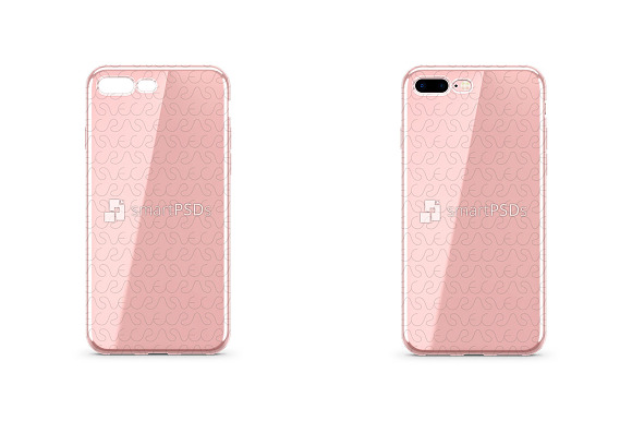 Apple iPhone 7 PlusTPU Electroplated in Product Mockups - product preview 1