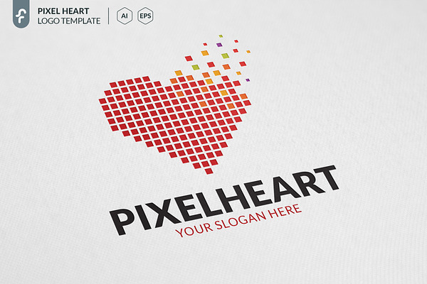 Pixel Heart Logo