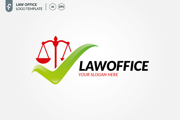 Law Office Logo in Logo Templates - product preview 2