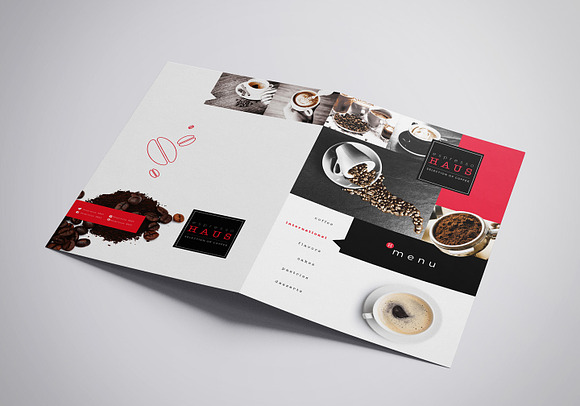 Café Menu Template Pack in Brochure Templates - product preview 1