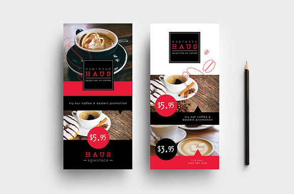 Café Menu Template Pack in Brochure Templates - product preview 11