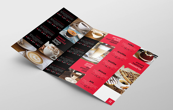 Café Menu Template Pack in Brochure Templates - product preview 14