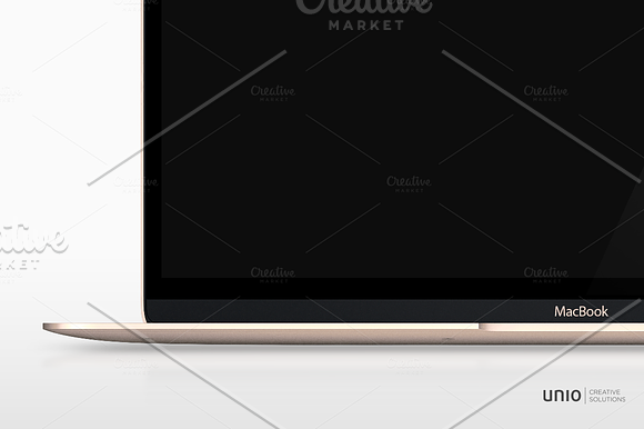 Macbook 2015 - 3 finishes in Mobile & Web Mockups - product preview 3