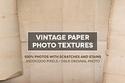 Vintage and grunge paper textures