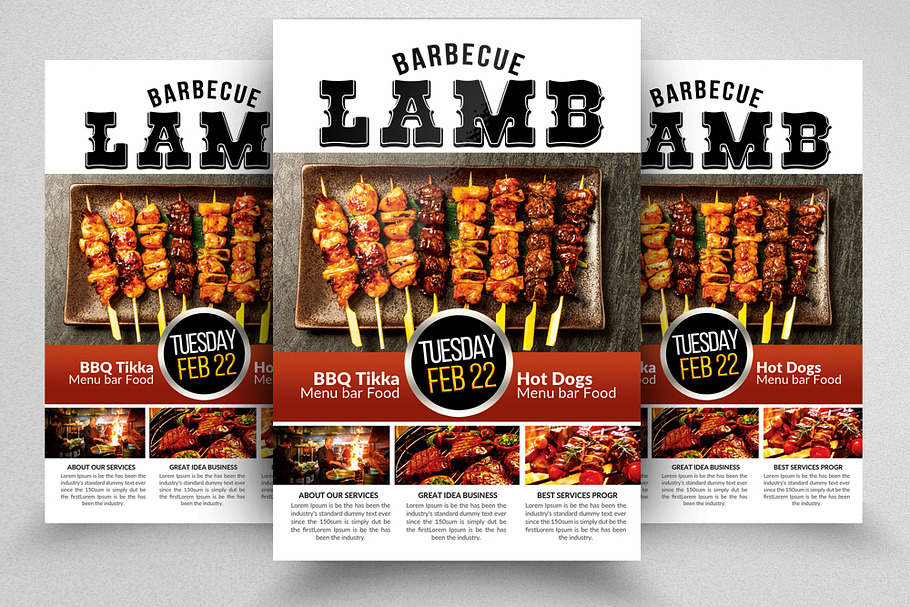 Barbecue Flyers Template