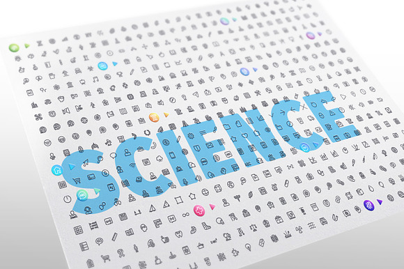 Science 700+ Line Icons Bundle in Science Icons - product preview 6