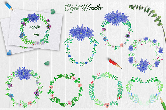 Flower Clipart | Floral Patterns PNG in Illustrations - product preview 3
