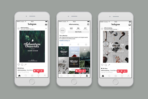 Modern Outdoors - Social Media Pack in Instagram Templates - product preview 2