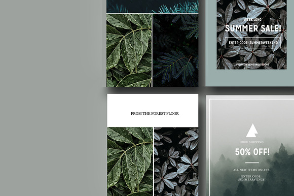 Modern Outdoors - Social Media Pack in Instagram Templates - product preview 4