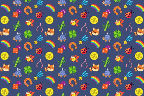 Lucky Charms Icons And Pattern in Graphics - product preview 3