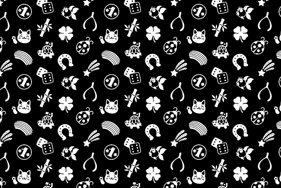 Lucky Charms Icons And Pattern in Graphics - product preview 4
