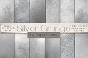 Distressed silver textures