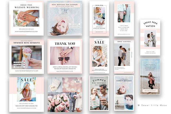 Instagram Template Bundle in Instagram Templates - product preview 1